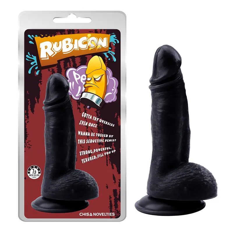 Црно дилдо 20cm Mighty Ravage Penis