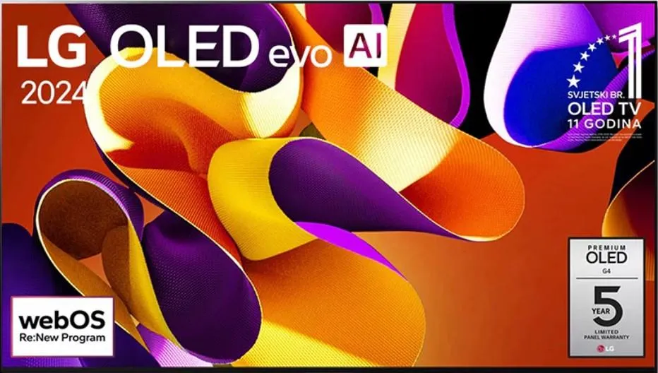 4K OLED UHD Smart LG 55 G42 LW, 55"(139.7cm)