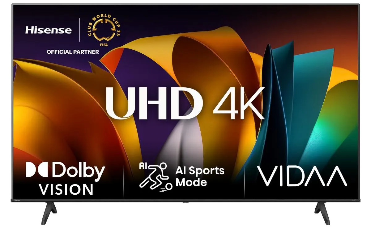 4K UHD Smart HISENSE 43 A6 N, 43"(108cm)