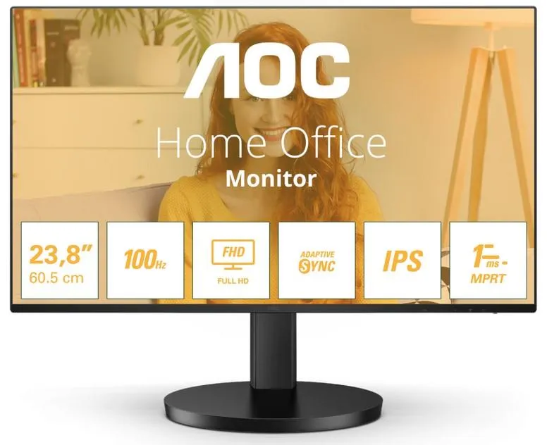 AOC 24" 24B3HA2 IPS FHD 100Hz