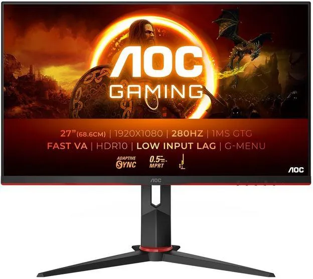 AOC GAMING 27" 27G2ZN3/BK FHD VA 280HZ