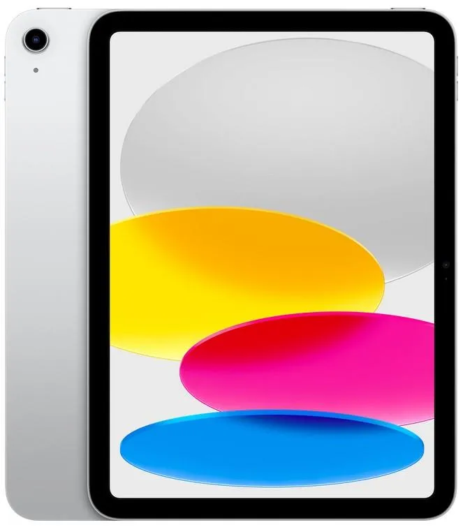 Apple 10.9-inch iPad (10th Gen) Wi-Fi 64GB Silver mcm74hc/a