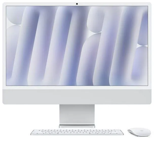 Apple iMac 24" 4.5K M4/8C CPU/8C GPU/16GB/256GB Silver mwuc3ze/a