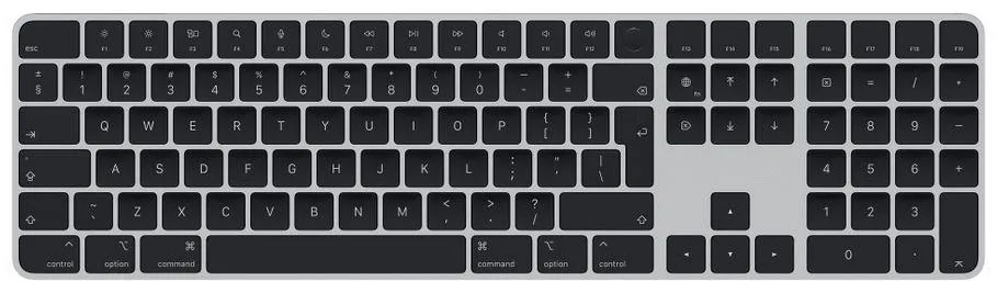 Apple Magic Keyboard w/Touch ID and Numeric Keypad - Black Keys mmmr3z/a