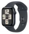 Apple Watch SE v3 GPS 40mm Midnight Aluminium Case with Midnight Sport Band - S/M - mxe73qv/a
