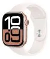 Apple Watch Series 10 GPS 42mm Rose Gold Aluminium Case with Light Blush Sport Band - S/M - mwwh3qv/a