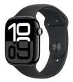 Apple Watch Series 10 GPS 46mm Jet Black Aluminium Case with Black Sport Band - M/L - mwwq3qv/a
