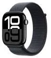 Apple Watch Series 10 GPS 46mm Jet Black Aluminium Case with Ink Sport Loop - mwwr3qv/a