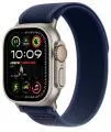 Apple Watch Ultra 2 v2 GPS + Cellular 49mm Natural Titanium Case with Blue Trail Loop - S/M - mx4j3se/a