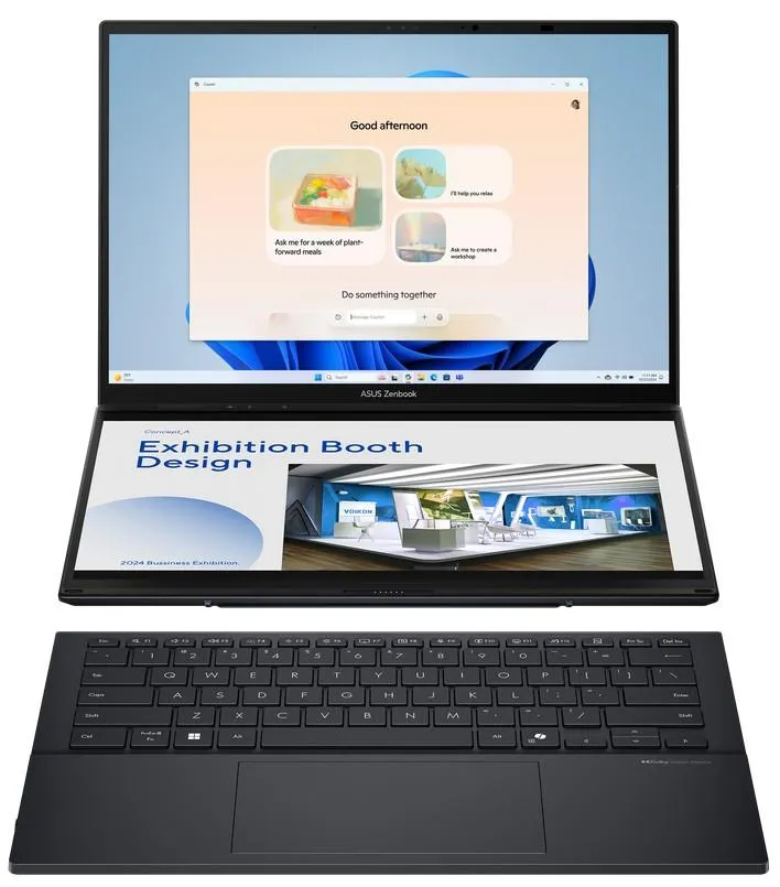 ASUS Zenbook Duo UX8406CA-PZ185X 14" 3K OLED 120Hz Touch/Ultra 7 255H/32GB DDR5X/1TB/WIN11PRO