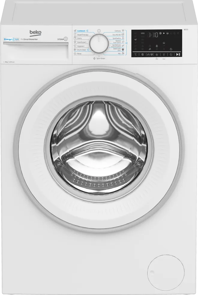 Машина за перење BEKO B3WFU48215WW ES, 8kg, 1200rpm, A