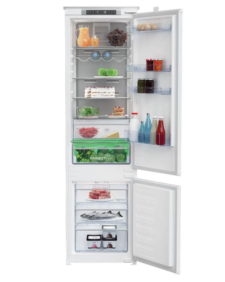 Вграден фрижидер BEKO BCNA306E4SN, 284L(215/69), Е, 193.5 cm