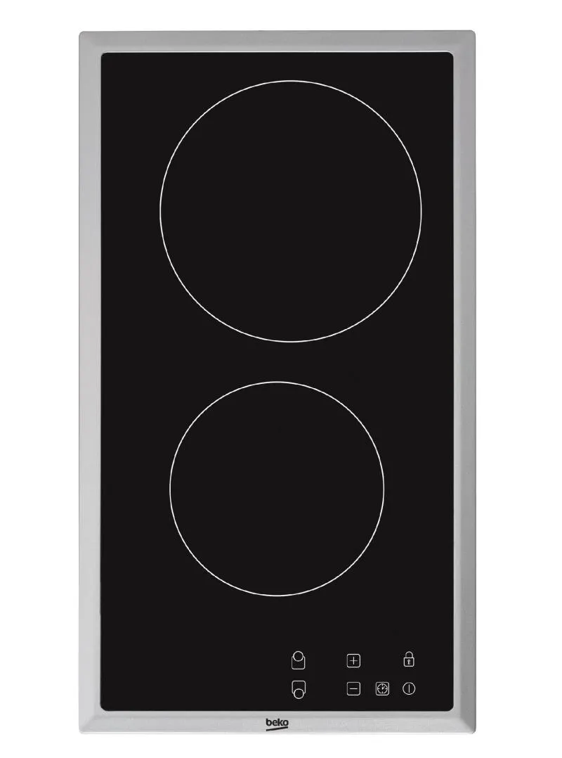 Керамичка плотна BEKO HDMC32400TX, 30cm, 2зони, сензор