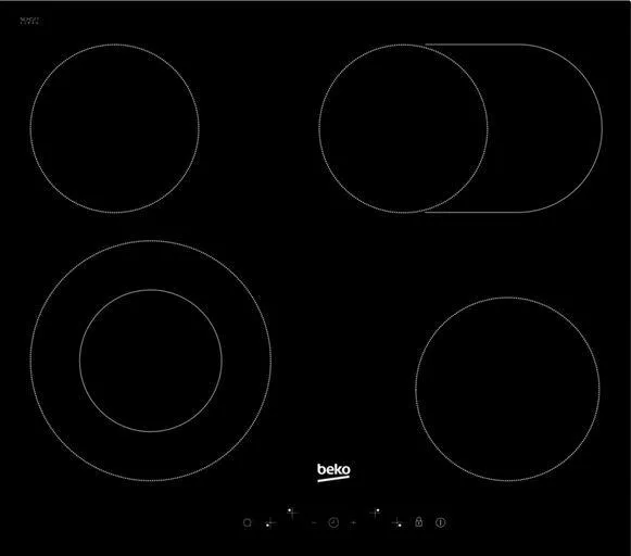 Керамичка плотна BEKO HIC 64403 T, 60cm, 4 зони