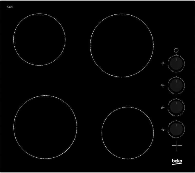 Керамичка плотна BEKO HIC64102, 60cm, 4зони