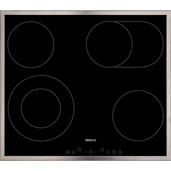 Керамичка плотна BEKO HIC64403X, 60cm, 4+2зони, сензор