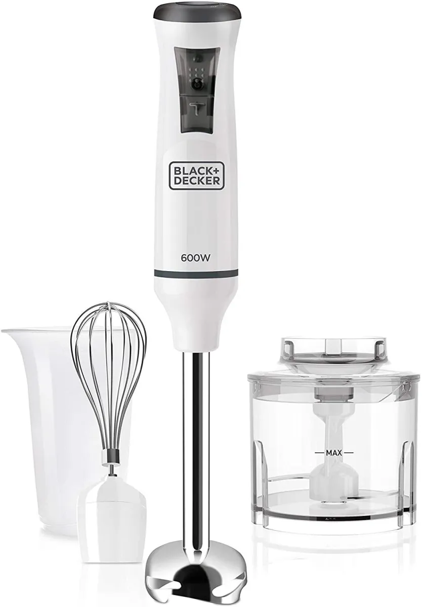 Рачен блендер BLACK&DECKER BXHBA600E, 600W