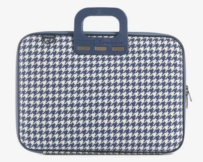 Торба за лаптоп BOMBATA Pied de Poule BLUE 15.6"- 16"
