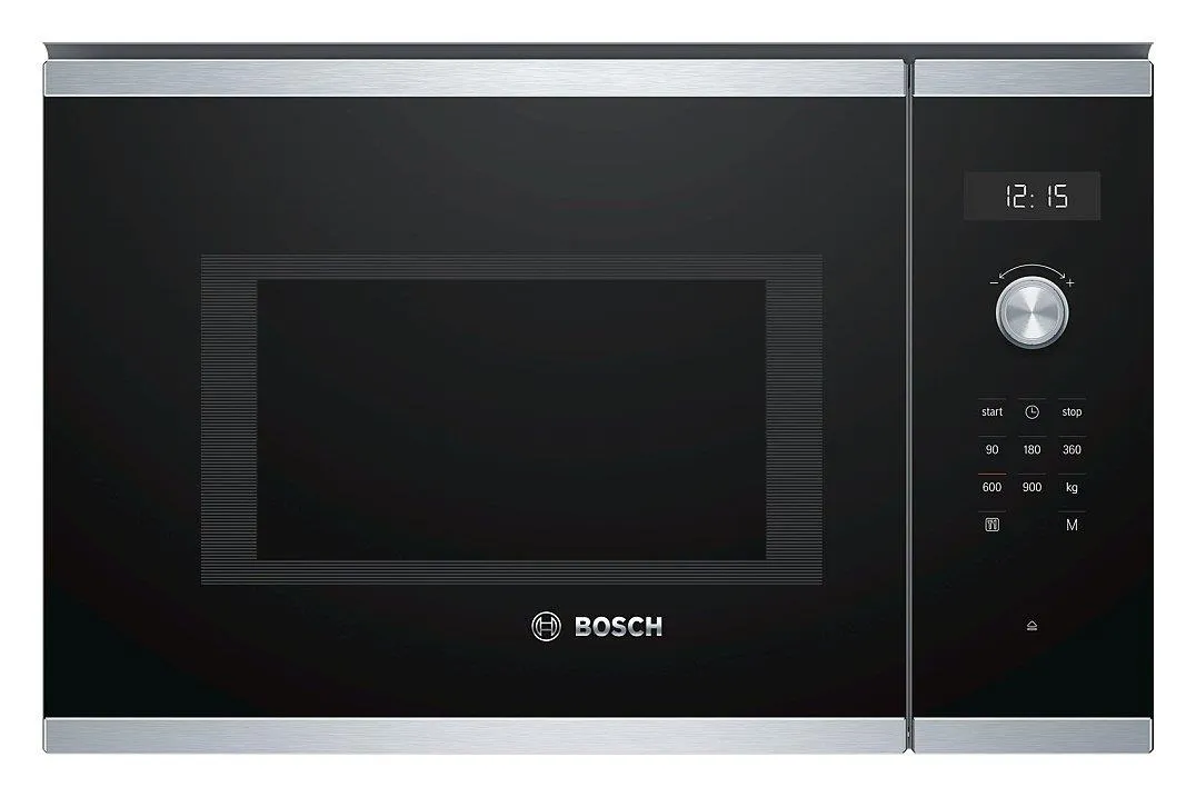 Вградна микробранова печка BOSCH BFL554MS0, 900W, 25L, 2.5"