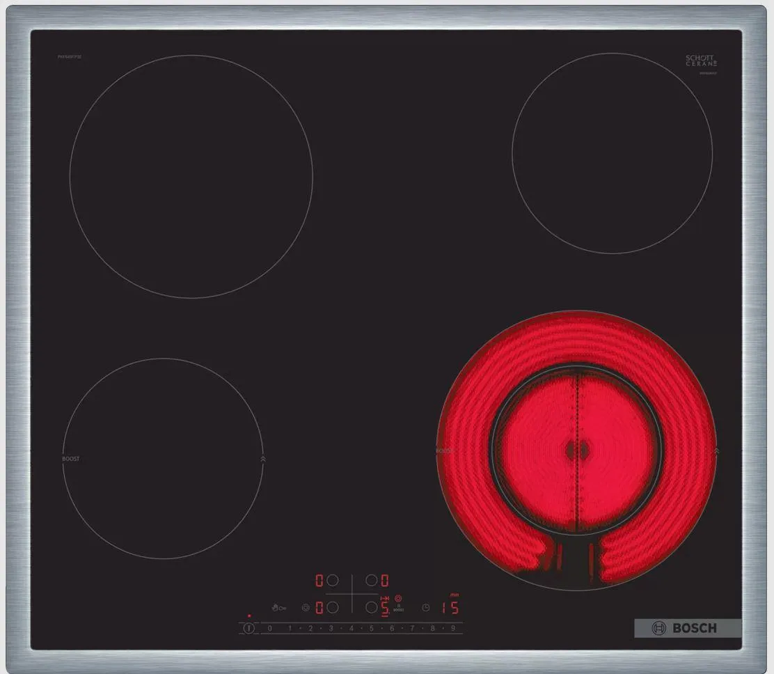 Независна стаклокерамичка плотна BOSCH PKF 645 FP3 E