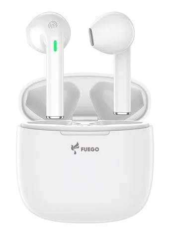BT слушалки FUEGO TWS T26Pro White