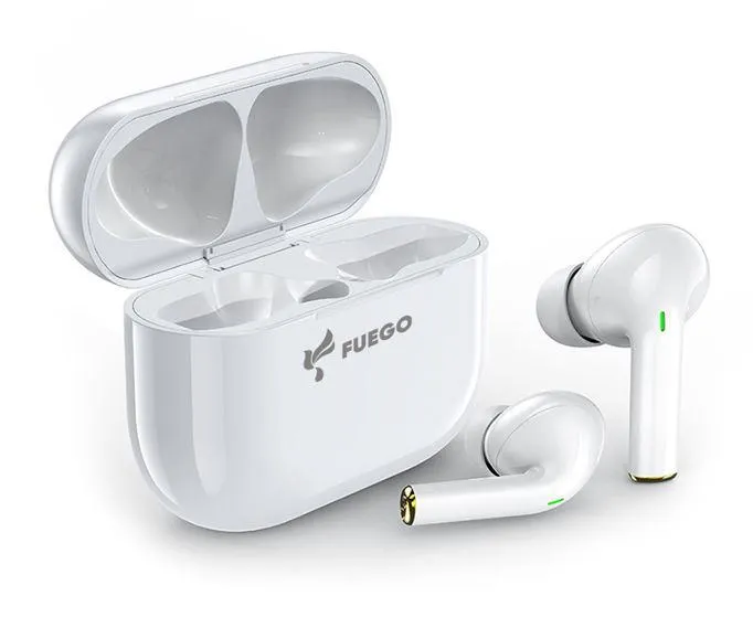 BT слушалки FUEGO TWS T29 White