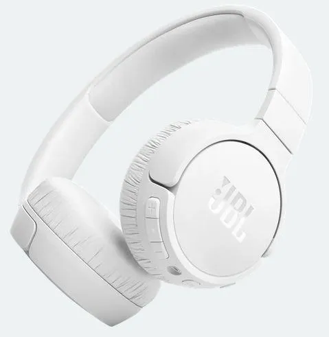 BT слушалки JBL T670NC BT WHT