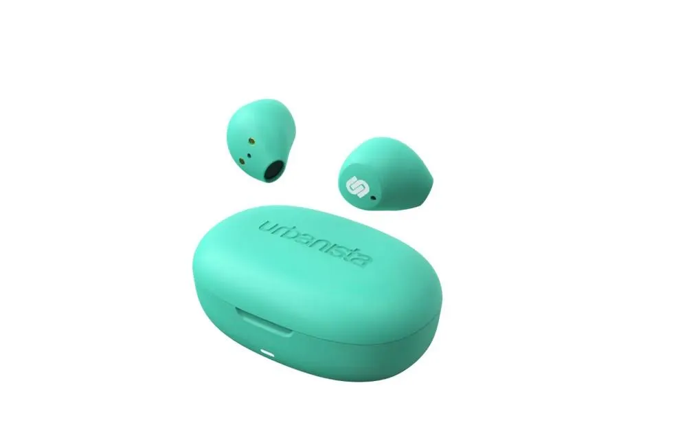 BT слушалки Urbanista Lisbon TWS Mint Green, 20 Hz - 20 kHz