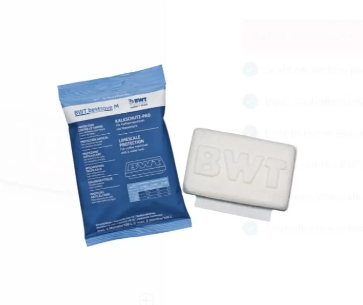 За заштита од бигор на кафемати BWT BESTSAVE