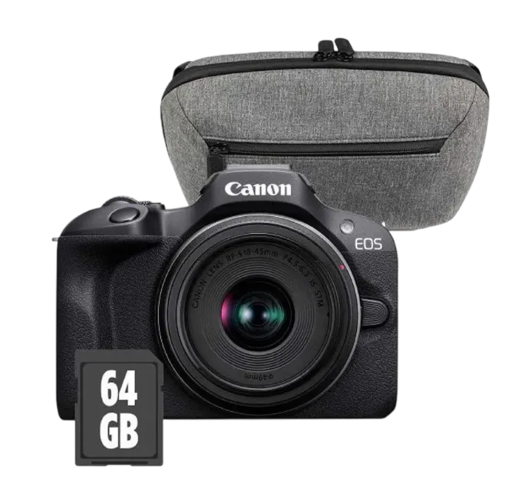 CANON EOS R100 18-45 travel kit