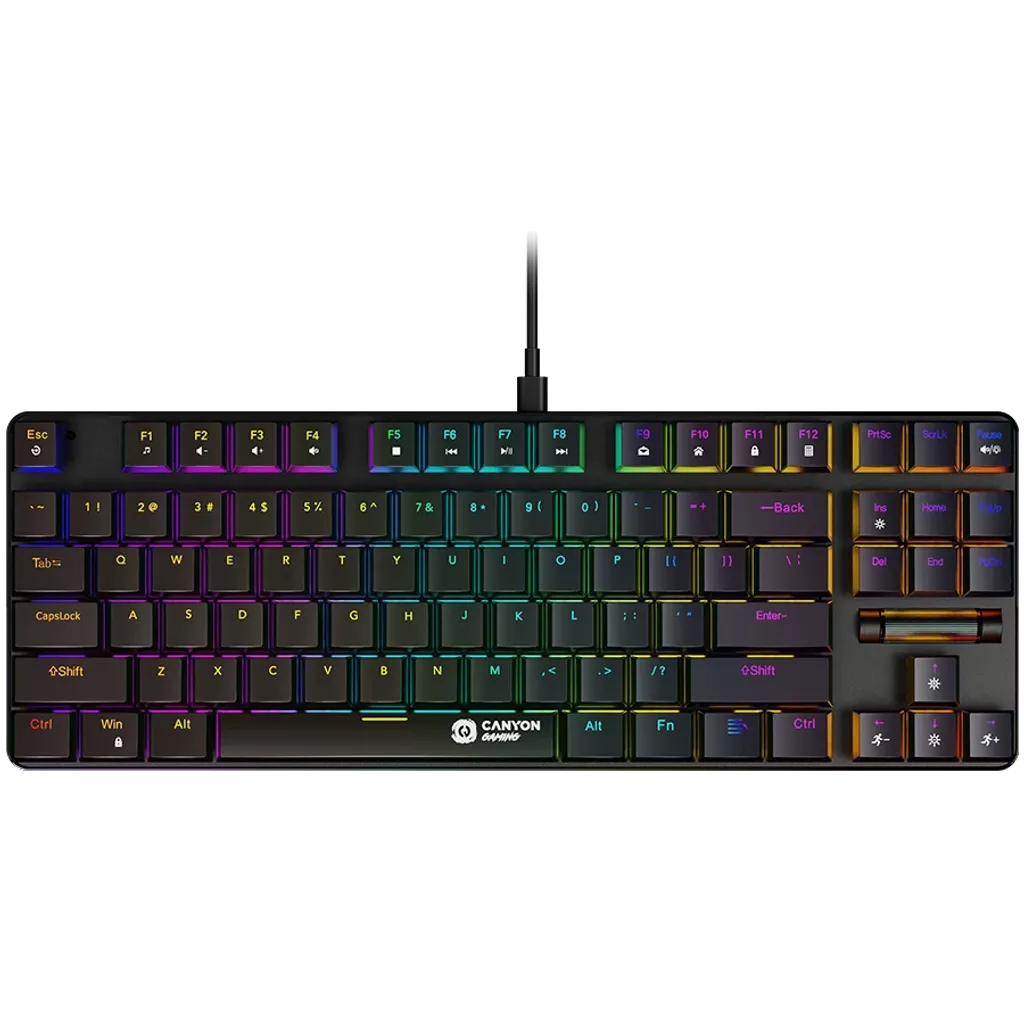 CANYON CND-SKB50-US Gaming Wired Black
