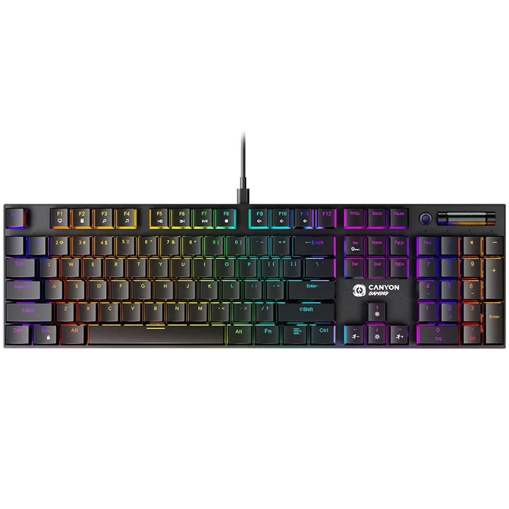 CANYON CND-SKB55-US Gaming Wired Black