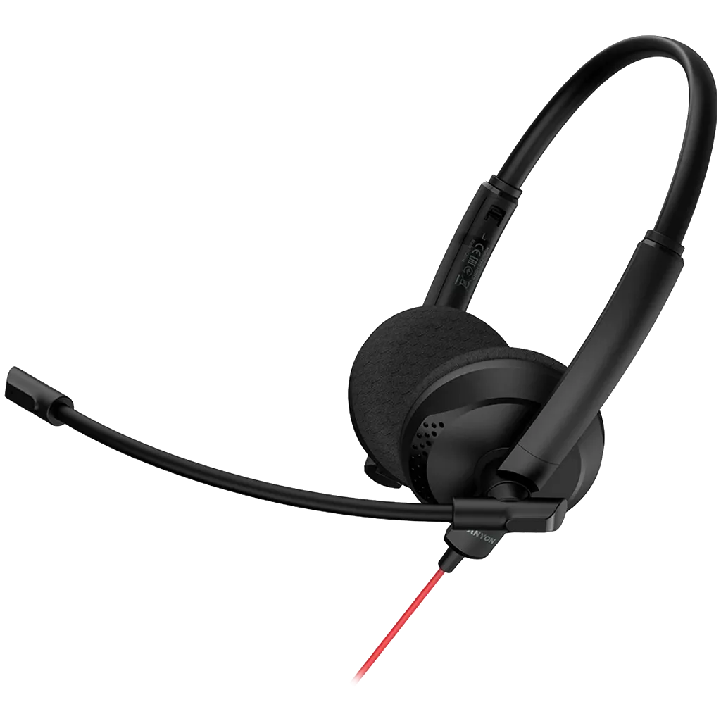 CANYON CNS-HS07B with Mic 3.5/USB Flat 2.8m Black