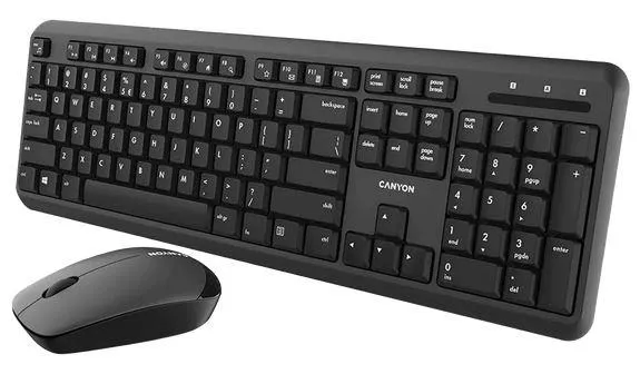 CANYON CNS-HSETW02-UK/US Velvet Wireless Black