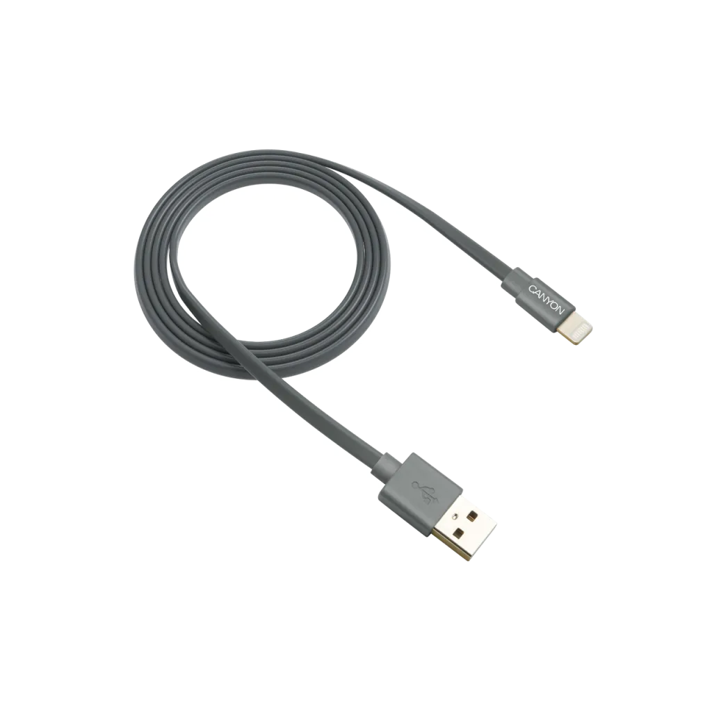 Кабел CANYON MFI Lightning 1m