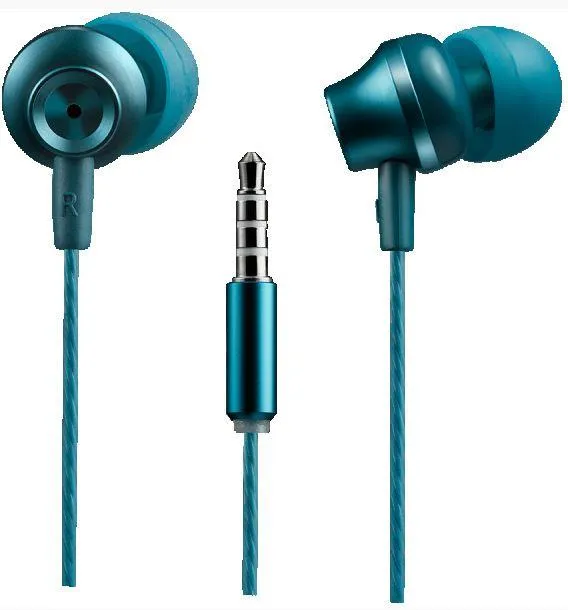 Слушалки CANYON SEP-3 Mic 1.2m Blue Green