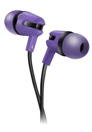 Слушалки CANYON SEP-4 Mic Flat 1.2m Violet