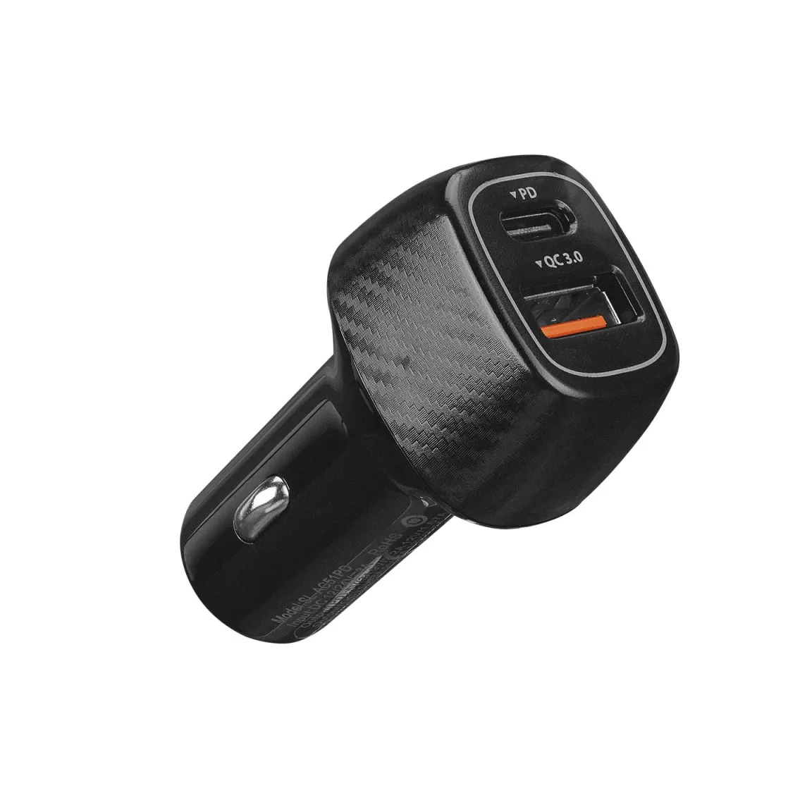 CAR CHARGER S-LINK SL-AC51PD 36W PD 3.0 Lightining 3.4A Quick Charge PD 18 W USB QC 3.0 Black