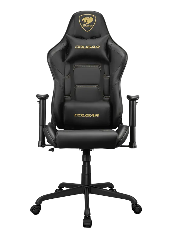 Cougar Armor Elite Royal Black/Gold