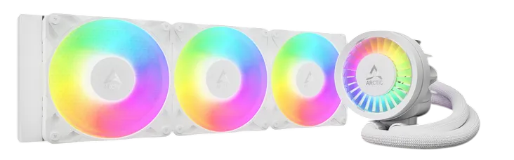 CPU AIO Cooler ARCTIC Liquid Freezer III Pro A-RGB 360mm White LGA1851/1700/AM5/AM4