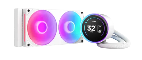 CPU AIO Cooler NZXT Kraken Elite 240 RGB White All Intel/AMD