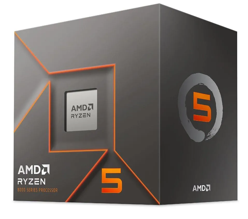 CPU AMD Ryzen 5 8400F 6-Core 4.2GHz 16MB Cache AM5 w/o Graphics BOX