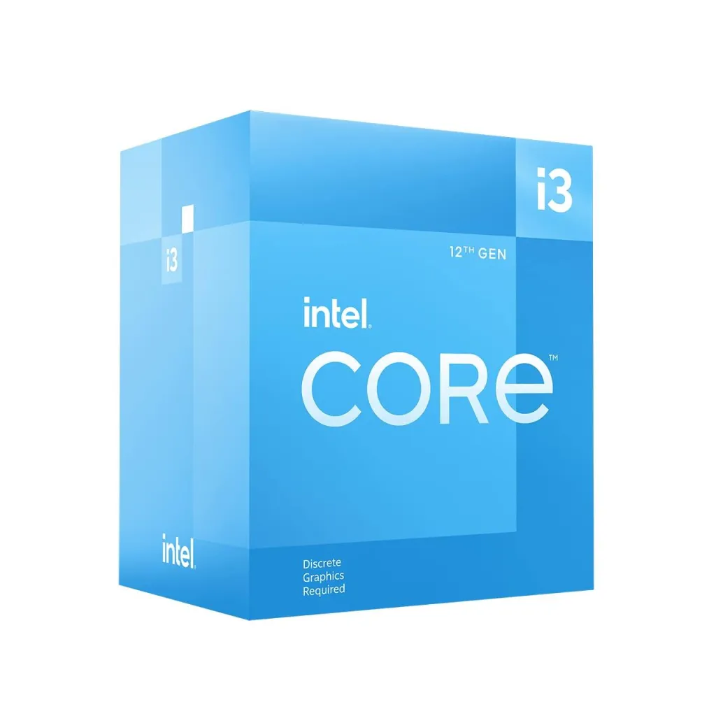 CPU Intel Core i3-12100F 4-Core 3.3GHz 12MB Cache LGA1700 w/o Graphics BOX