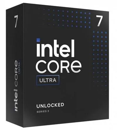 CPU Intel Core Ultra 7 265K 20-Core E3.3GHz/P3.9GHz 30MB Cache LGA1851 w/o Cooler BOX
