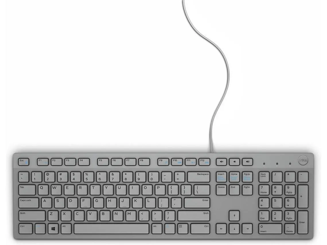 Тастатура Dell Multimedia - KB216 Gray