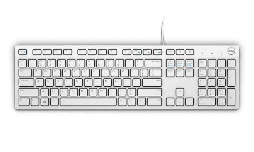Тастатура Dell Multimedia - KB216 White