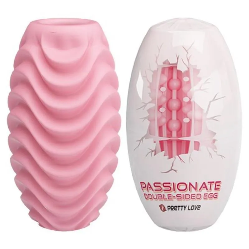 Јајце мастурбатор Double Sided Egg Pink