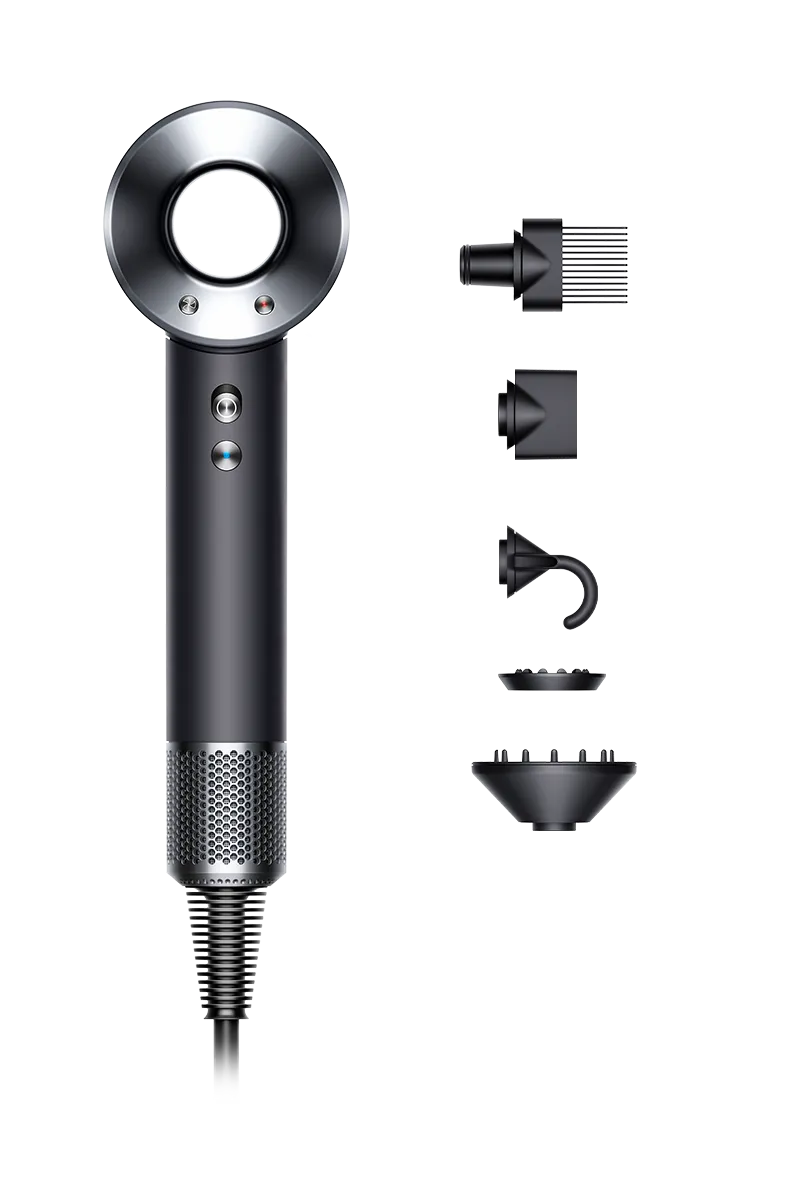 Фен за коса DYSON SUPERSONIC BLACK/NICKEL HD07