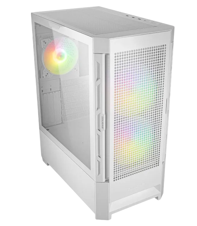 E-ATX Case Cougar Duoface RGB Tempered Glass w/2x140mm,1x120mm A-RGB Fans