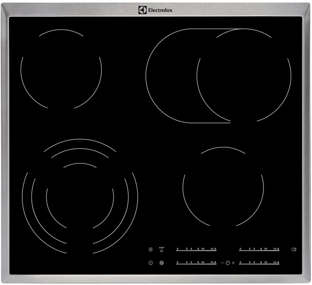 Керамичка плотна ELECTROLUX EHF46547XK, 60cm, 4+3зони, сензор